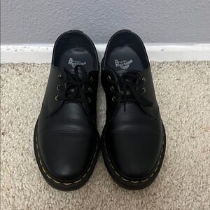 Dr. Martens Black Leather Oxfords